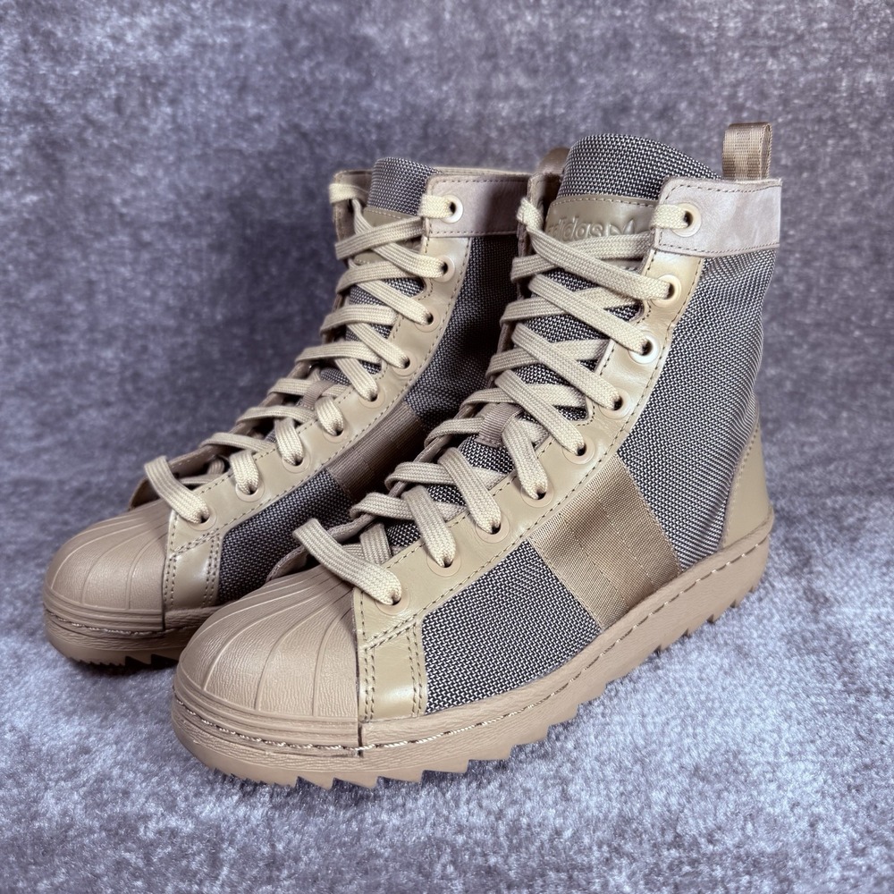 Adidas Superstar Jungle Shoes Boots Men's‎ 6 Brown Ankle Lace Up M25508